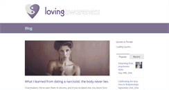 Desktop Screenshot of loving-awareness.org